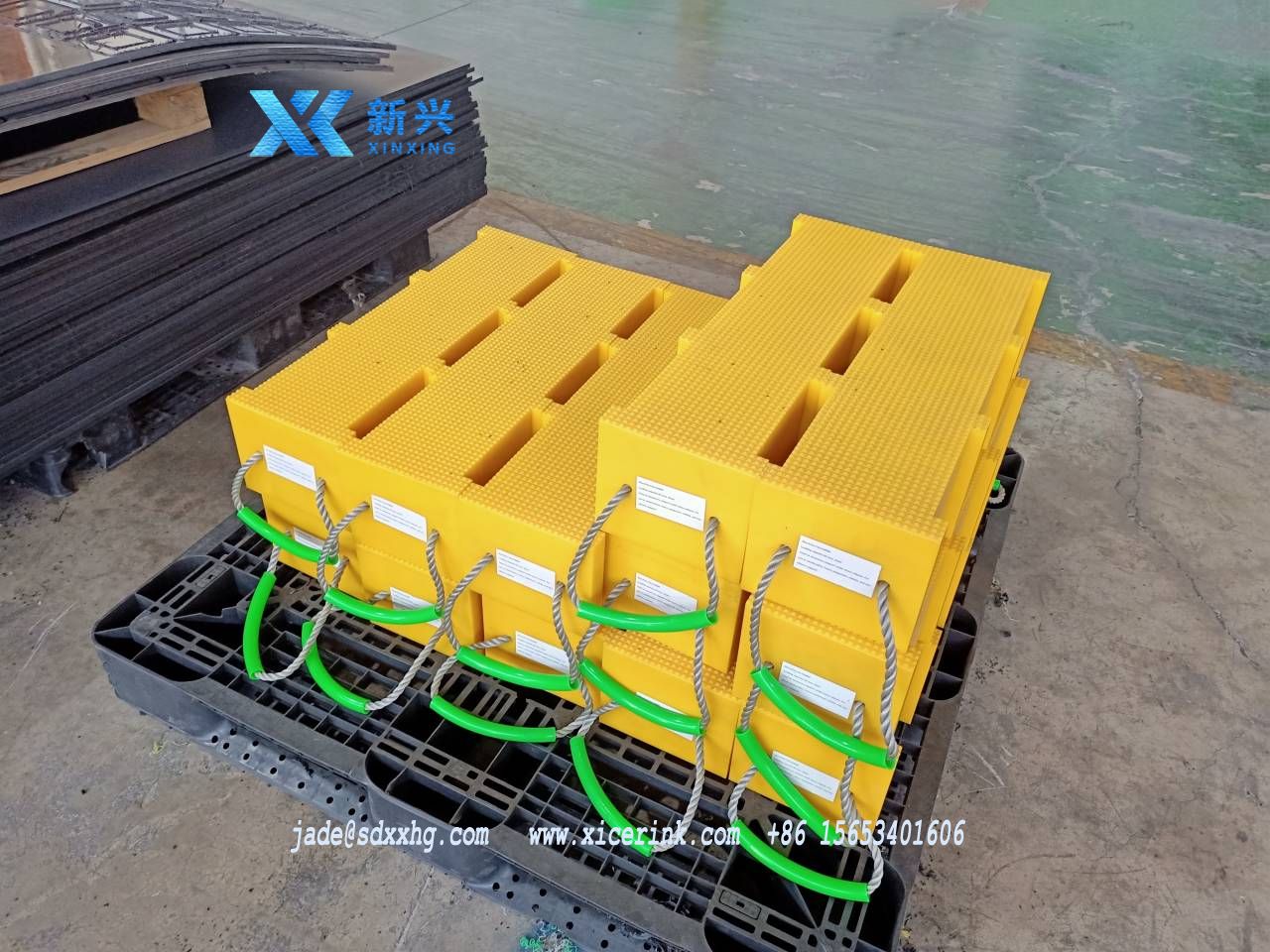 Customize Outrigger Supported Big Grip Cribbing Blocks for Heavy Crane