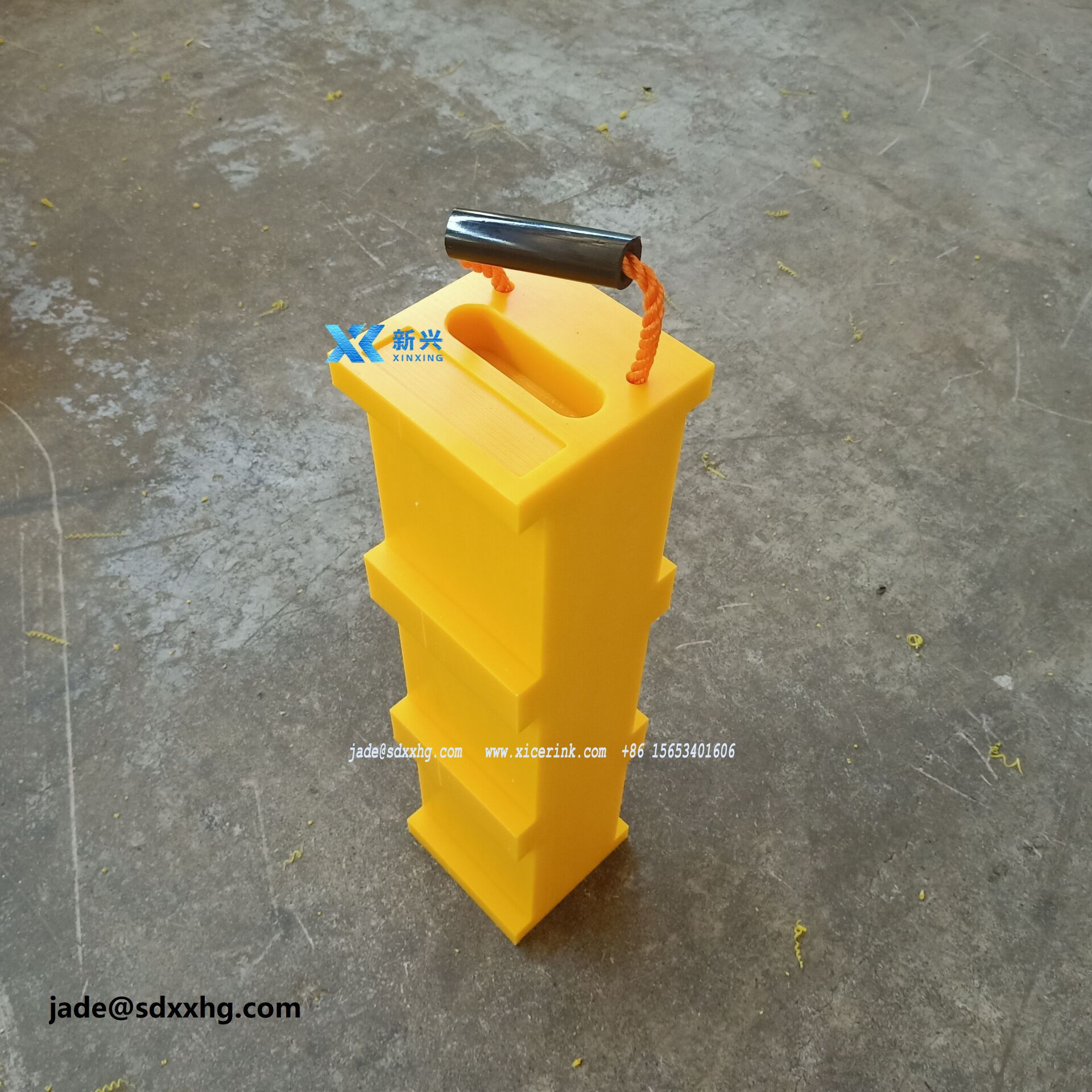 Customize Outrigger Supported Big Grip Cribbing Blocks for Heavy Crane